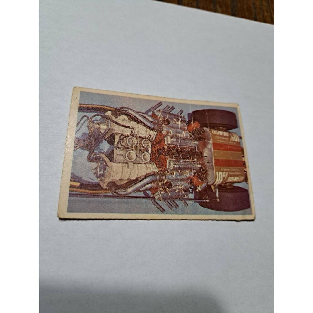 Vintage 1965 Hot Rod Magazine #13 Spec Sheet Record Runs Trading Card